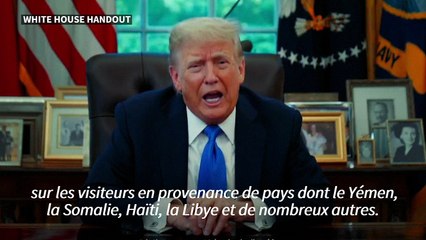 Trump ferme le territoire américain aux ressortissants de douze pays