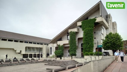 Voici le premier monument de l'UCLouvain à Louvain-la-Neuve