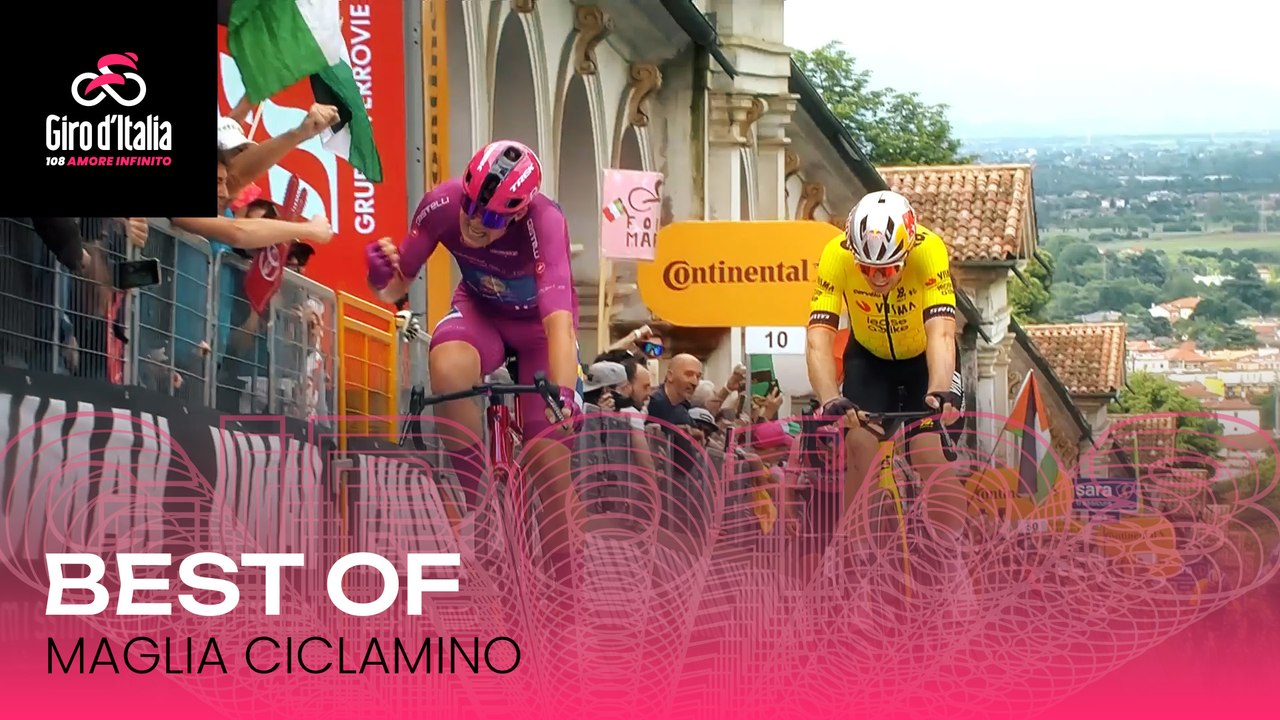 Giro d'Italia 2025 | Best Of Maglia Ciclamino