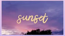 Sunset 🌅