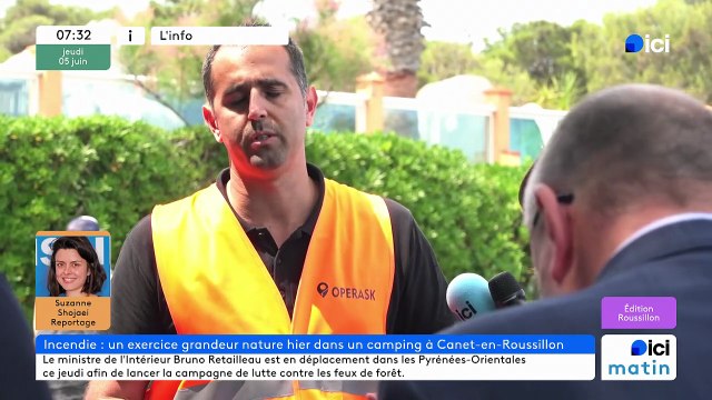 05/06/2025 - ici matin par ici Roussillon en vidéo