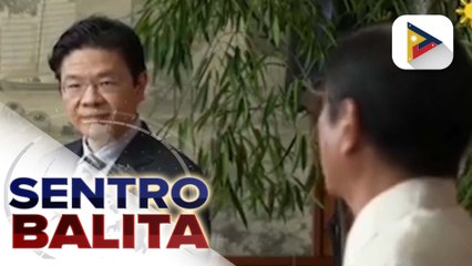 Relasyon ng PHL at Singapore, pinatibay pa sa Bilateral meeting nina PBBM at PM Wong; Singapore, target ang upskilling sa Filipino healthcare workers na nasa kanilang bansa