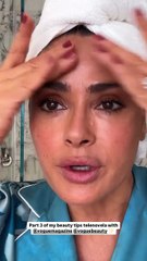 سلمى حايك تكشف اسرار جمالها