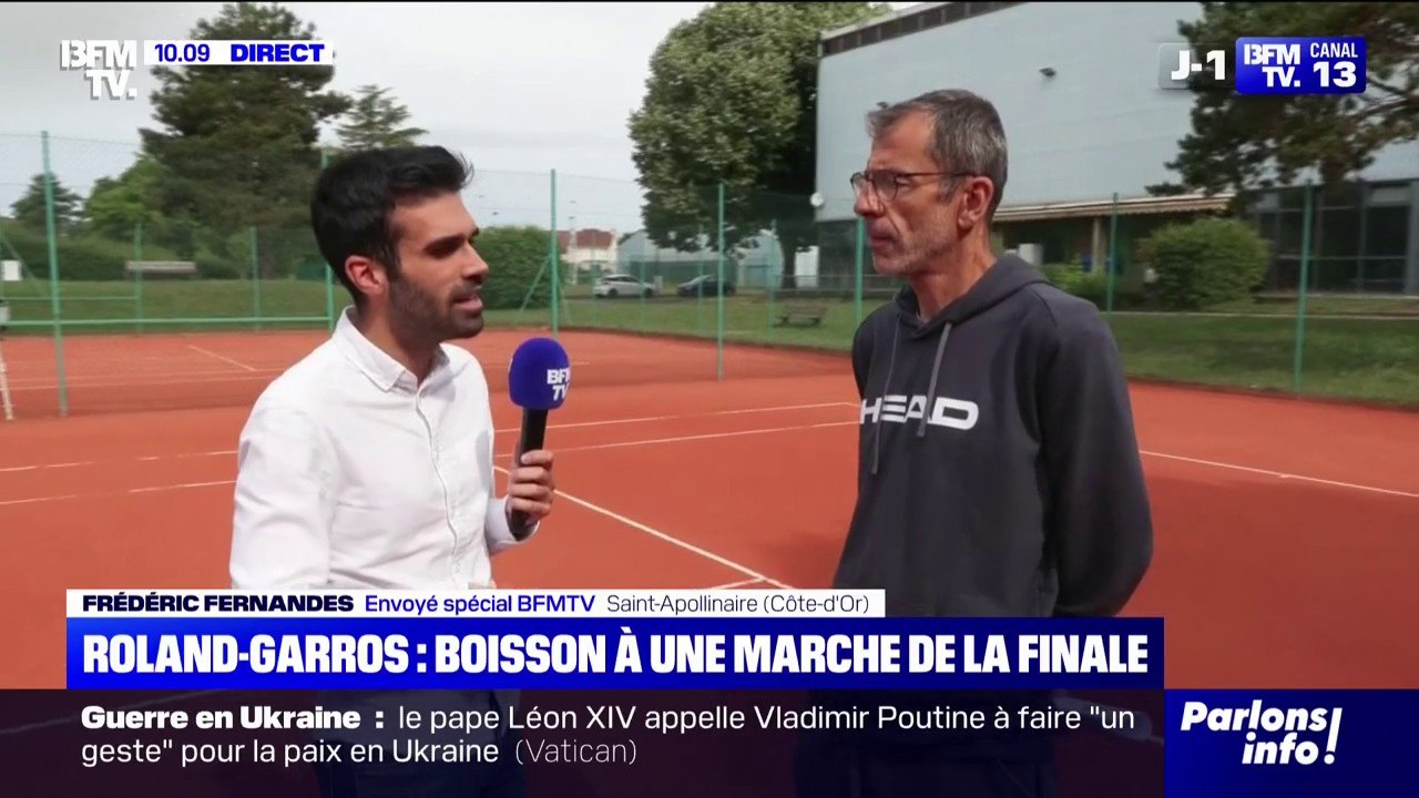"On avait décelé très tôt des qualités vraiment exceptionnelles": Le directeur sportif du premier club de Loïs Boisson se remémore ses premiers pas sur un court de tennis
