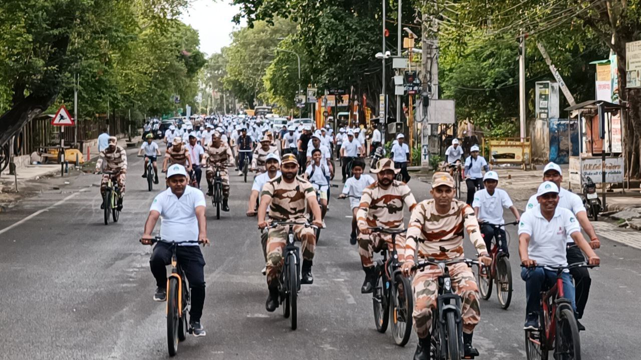 VIDEO: विश्व पर्यावरण दिवस पर साइकिल रैली का आय...