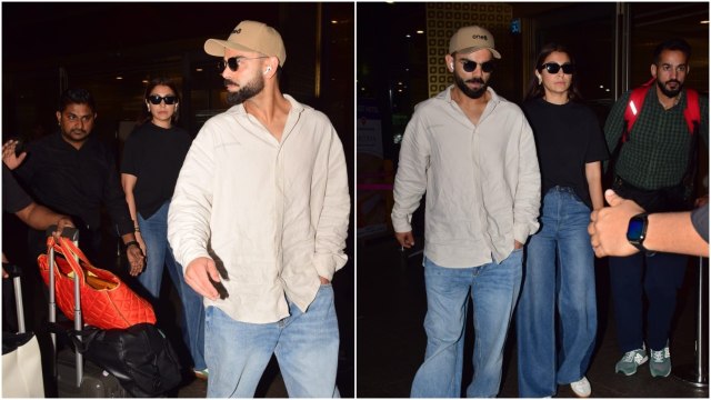 Anushka Sharma-Virat Kohli arrive in Mumbai after RCB's IPL victory