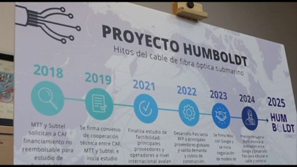 Accordo tra Cile e Google per l'installazione di un cavo sottomarino