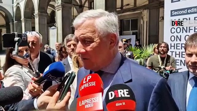 Napoli - UCRAINA. TAJANI: RUSSIA NON VUOLE FINE GUERRA, RISCHIA NUOVE SANZIONI (04.06.25)