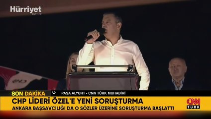 CHP lideri Özgür Özel'e suç işlemeye tahrik ve kamu görevlisine hakaret suçlarından yeni soruşturma