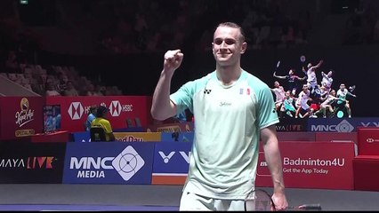 Alex Lanier file en quart de finale - Badminton - Open d'Indonésie