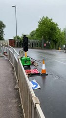 Traffic on Tonedale Bridge struggles to pass safely after lights stop working