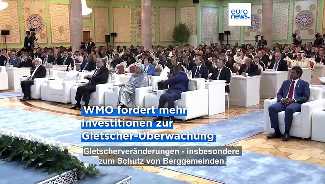 WMO fordert mehr Investition in Frühwarnsysteme nach Schweizer Gletscherabbruch