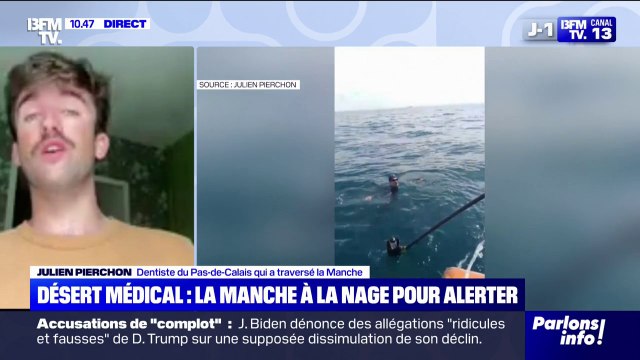 J'ai récolté un peu plus de 27.000 euros : ce dentiste a traversé la Manche à la nage pour financer un cabinet mobile et soigner les plus démunis.