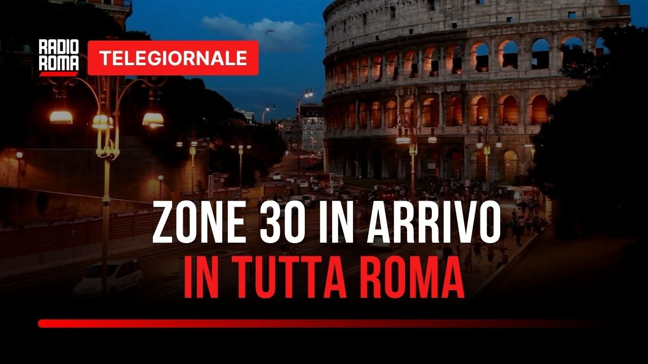 A Roma strade più sicure, obiettivo 30 km orari