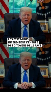 Les Etats-Unis interdisent l'entrée des citoyens de 12 pays de 12 pays