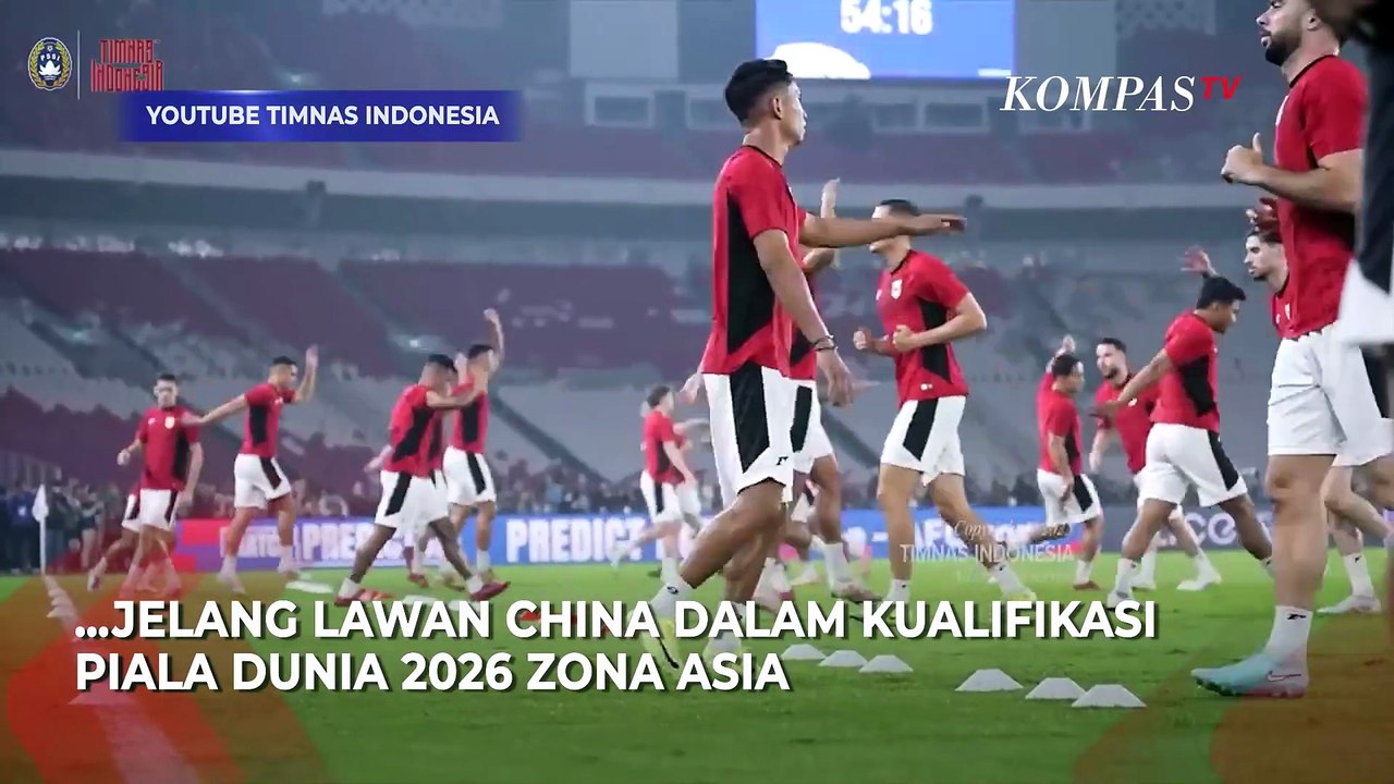 Timnas Indonesia Latihan di GBK Jelang Lawan China dalam Kualifikasi Piala Dunia 2026