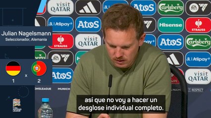 Nagelsmann, impresionado con Ronaldo a sus 40 años: "Se lo curra"