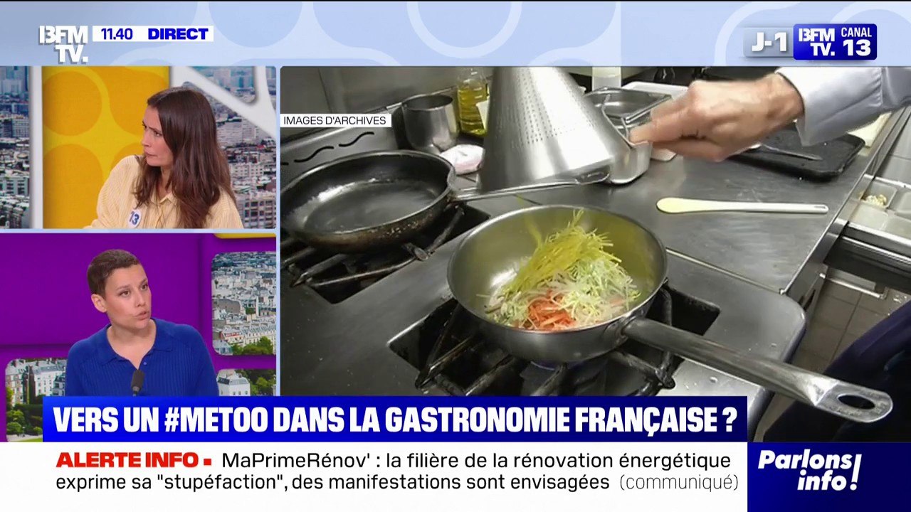 "Des violences physiques absolument ignobles, des violences sexuelles", Nora Bouazzouni alerte sur le climat de violence au sein des cuisines de certains restaurants