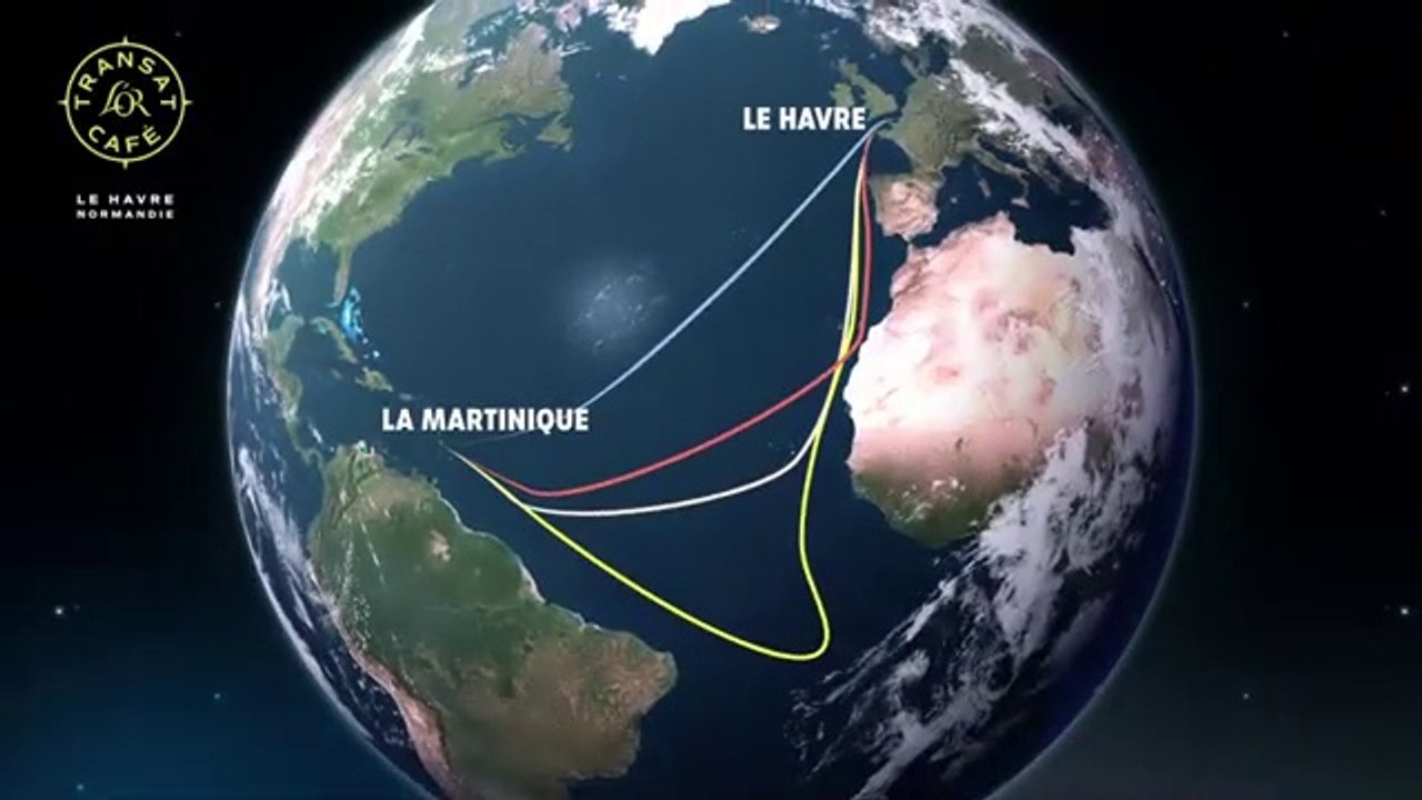 TRANSAT CAFÉ L'OR Le Havre Normandi 2025 : Parcours 2025 | TRANSAT CAFÉ L'OR