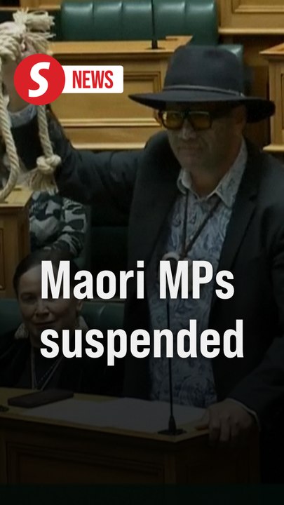 New Zealand Parliament suspends Maori MPs who performed protest haka