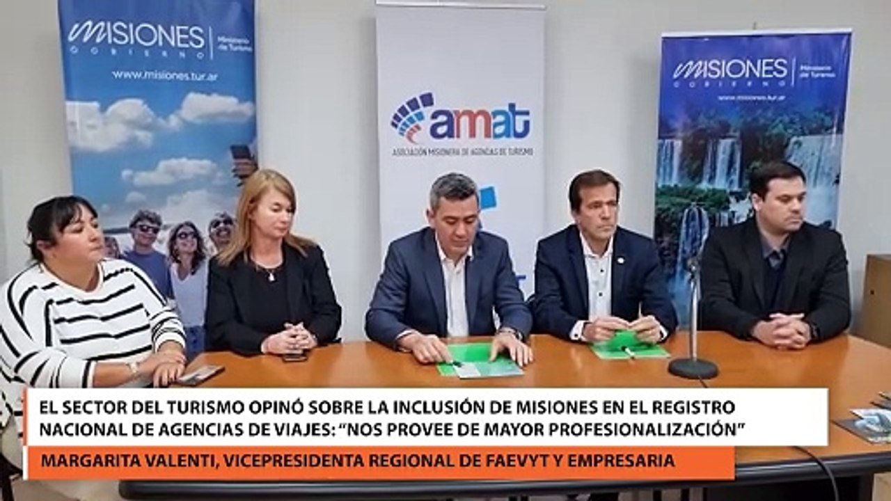 El sector del turismo opinó sobre la inclusión de Misiones en el Registro Nacional de Agencias de Viajes “Nos provee de mayor profesionalización