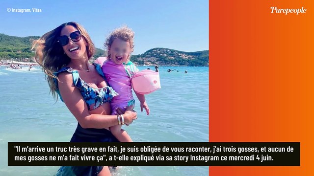 Aucun de mes gosses ne m'a fait ça... : Maman de trois enfants, Vitaa galère avec sa petite dernière Noa