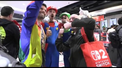 Code da mezzanotte a Parigi per acquistare la Nintendo Switch 2