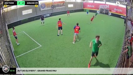 But de Olivier F - Grand Frais Pau