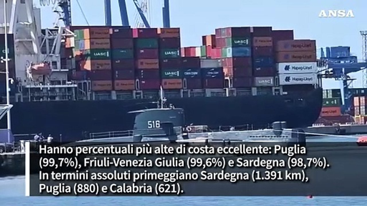In Italia mare eccellente: sul podio Puglia, Friuli-Venezia Giulia e Sardegna