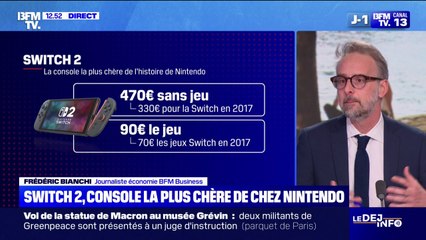 La Switch 2, la console Nintendo la plus chère, disponible dès ce jeudi