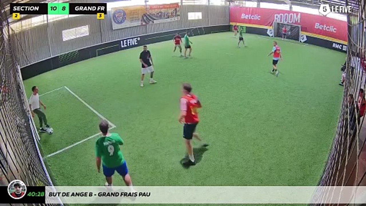 But de Ange B - Grand Frais Pau