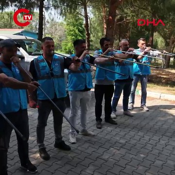 Bursa'da Kurban Bayramı için 1 veteriner ve 9 personelden tüf tüflü kurban yakalama timi kuruldu