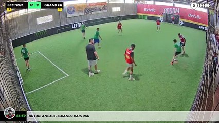 But de Ange B - Grand Frais Pau