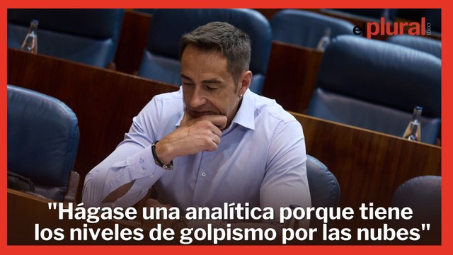 El repaso de Emilio Delgado (Más Madrid) al Gobierno de Ayuso en la Asamblea de Madrid