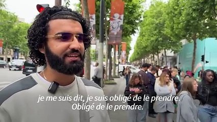 Ligue des Champions : la file d’attente à Paris pour le maillot étoilé du PSG