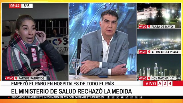 📢 EMPEZÓ EL PARO EN HOSPITALES DE TODO EL PAÍS: EL MINISTRO DE SALUD RECHAZÓ LA MEDIDA