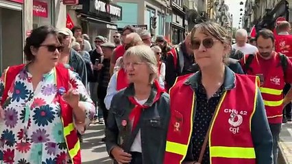 Saint-Étienne : 300 manifestants contre la réforme des retraites
