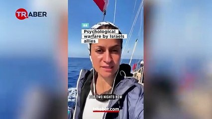 Gazze'ye umut taşıyanlara psikolojik savaş! İki gecedir tepemizde İsrail dronları uçuyor