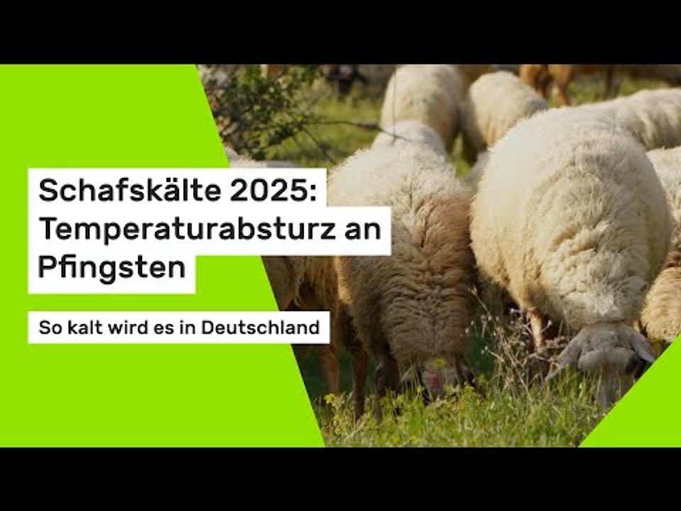Schafskälte an Pfingsten 2025: So kalt wird es in Deutschland