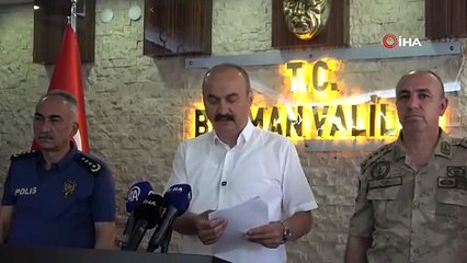 Vali Canalp: "Son 3 yılda Batman sokaklarından 2,7 ton uyuşturucu temizlendi"