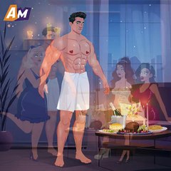 The Macho Man's Pumped up Muscles 💪 Melted Right in the Middle.