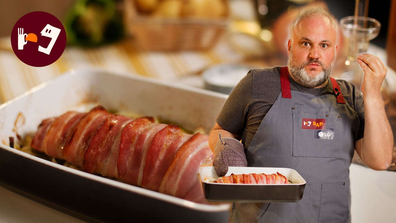 SOLOMILLO DE CERDO AL HORNO, con patatas: receta fácil y contundente