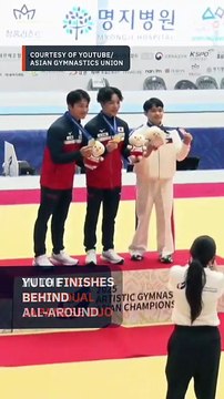 After long layoff, Carlos Yulo claims all-around bronze in Asian championships