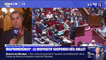 Ma Prime Rénov': "Ce dispositif a été changé 24 fois", déclare François Ruffin concernant la suspension du dispositif à partir de juillet