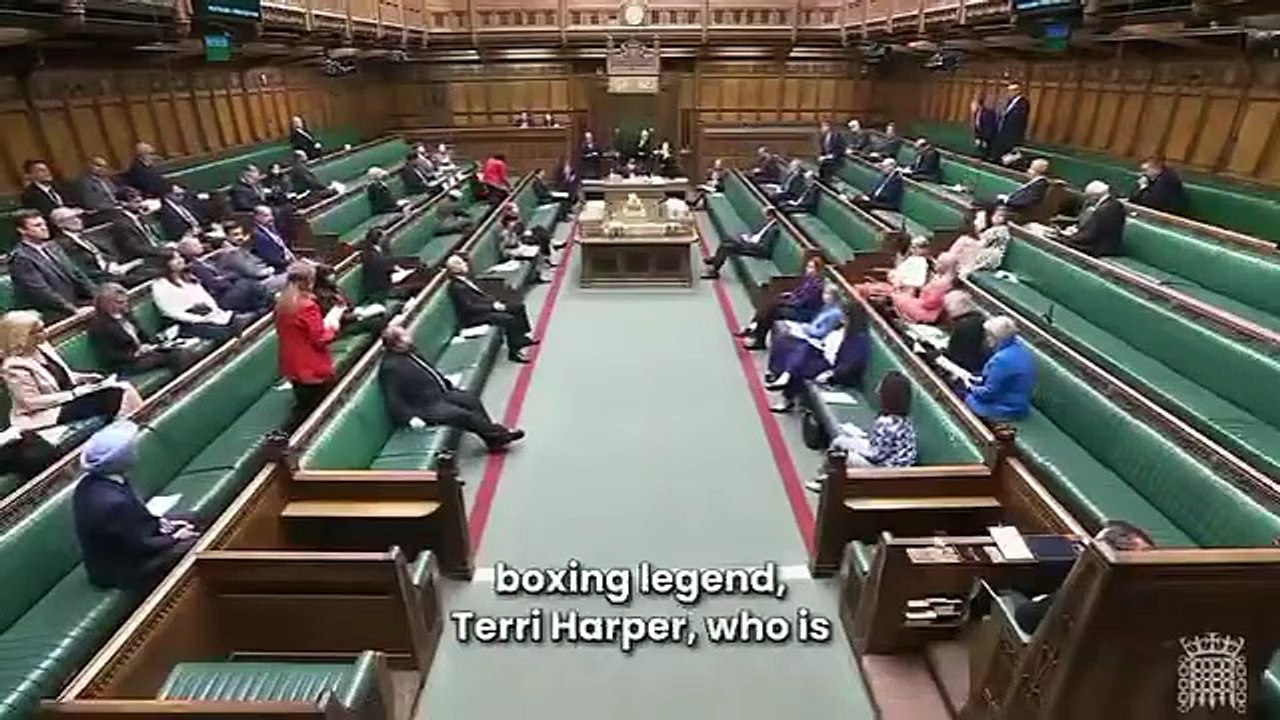 Doncaster MP pays tribute to city boxing champ Terri Harper in Parliament