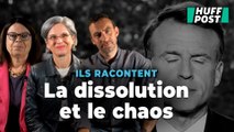 Il y a un an, la dissolution et le chaos, racontés par trois députés
