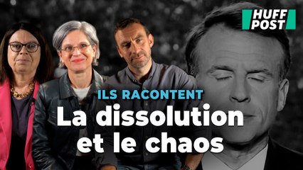 Il y a un an, la dissolution et le chaos, racontés par trois députés