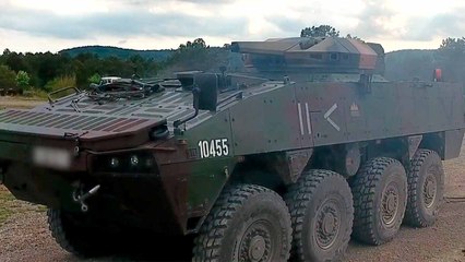 Il modulo di combattimento Vantage supera i primi test a fuoco reale sul veicolo senza equipaggio ATLAS 8x8