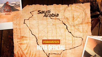 Ruta Oficial del Dakar 2026