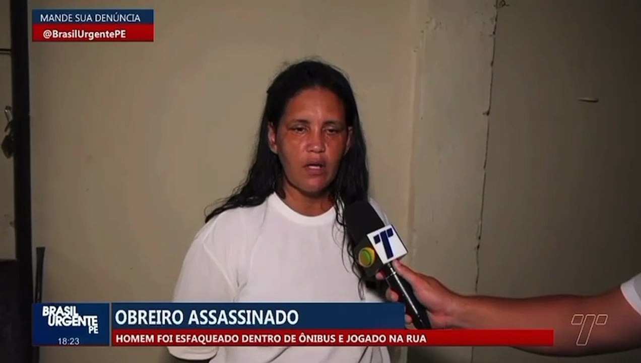 Obreiro assassinado: homem foi esfaqueado dentro de ônibus e jogado na rua